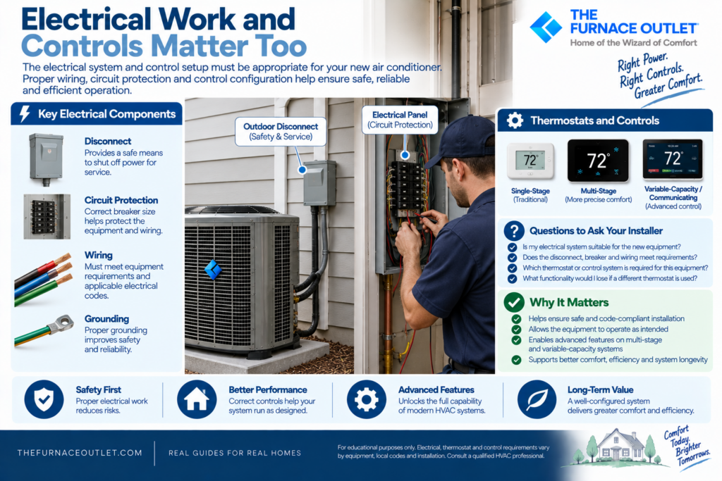 Electrical Work and Controls Matter Too