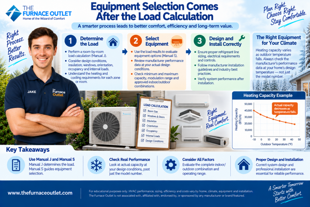 Equipment Selection Comes After the Load Calculation