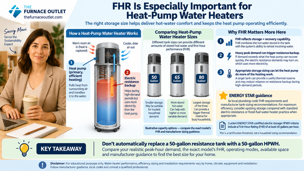 FHR Is Especially Important for Heat-Pump Water Heaters