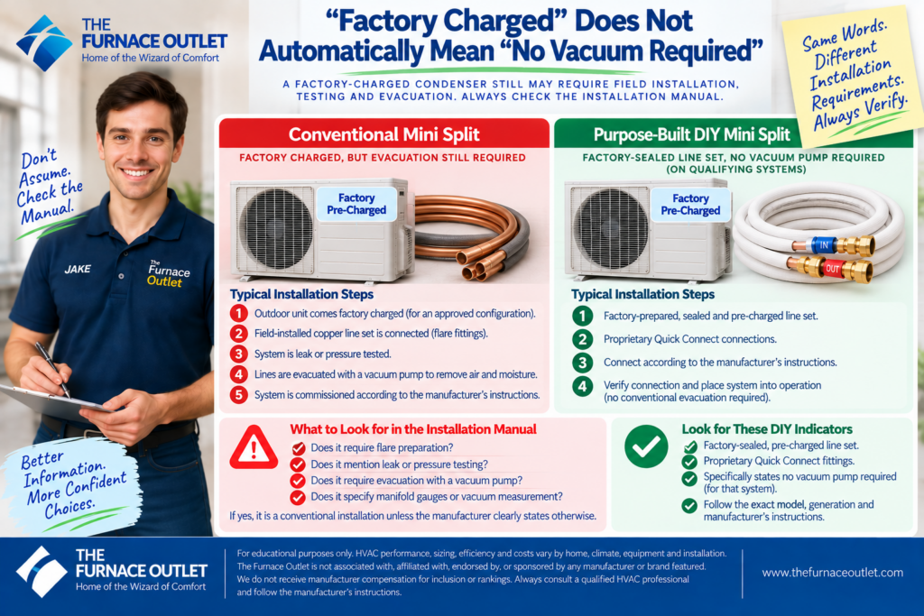 “Factory Charged” Does Not Automatically Mean “No Vacuum Required”