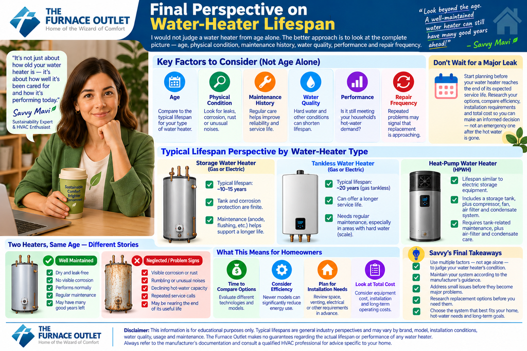 Final Perspective on Water-Heater Lifespan