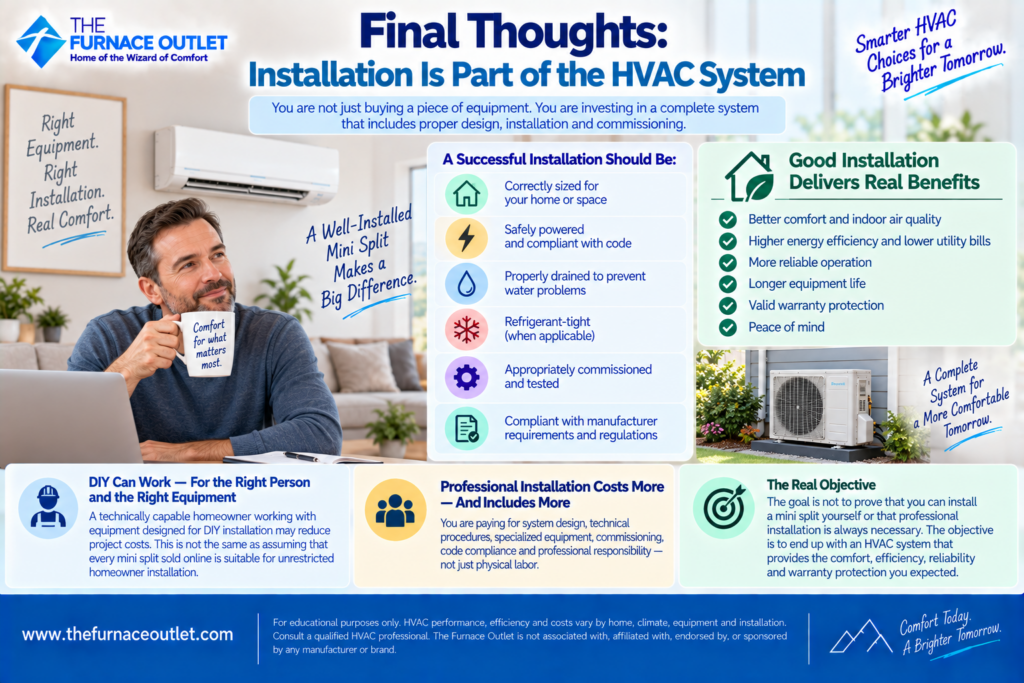 Final Thoughts Installation Is Part of the HVAC System