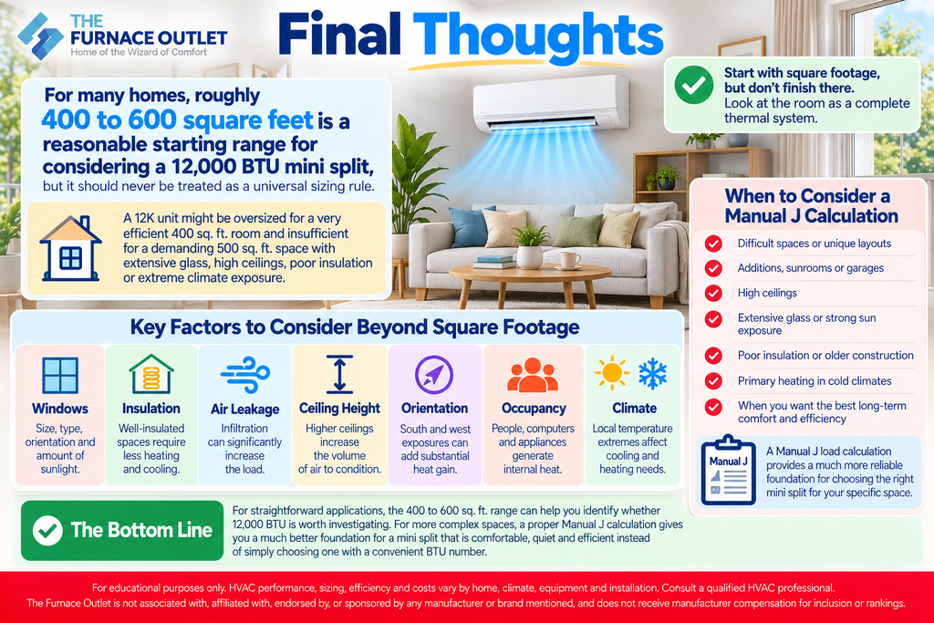 Final Thoughts Mini-Split Sizing Guide