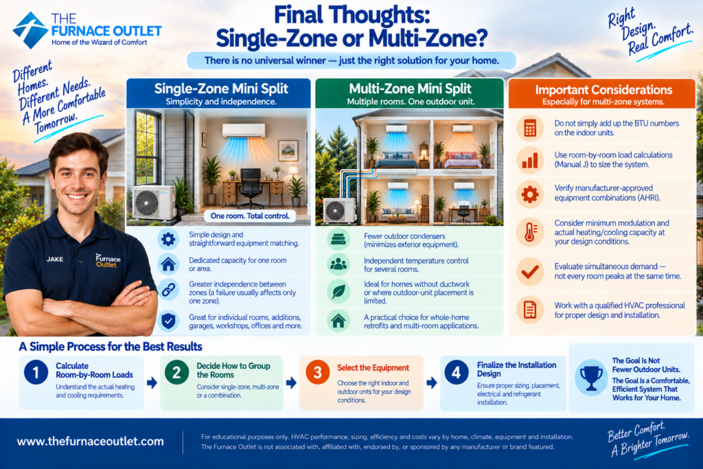Final Thoughts Single-Zone or Multi-Zone