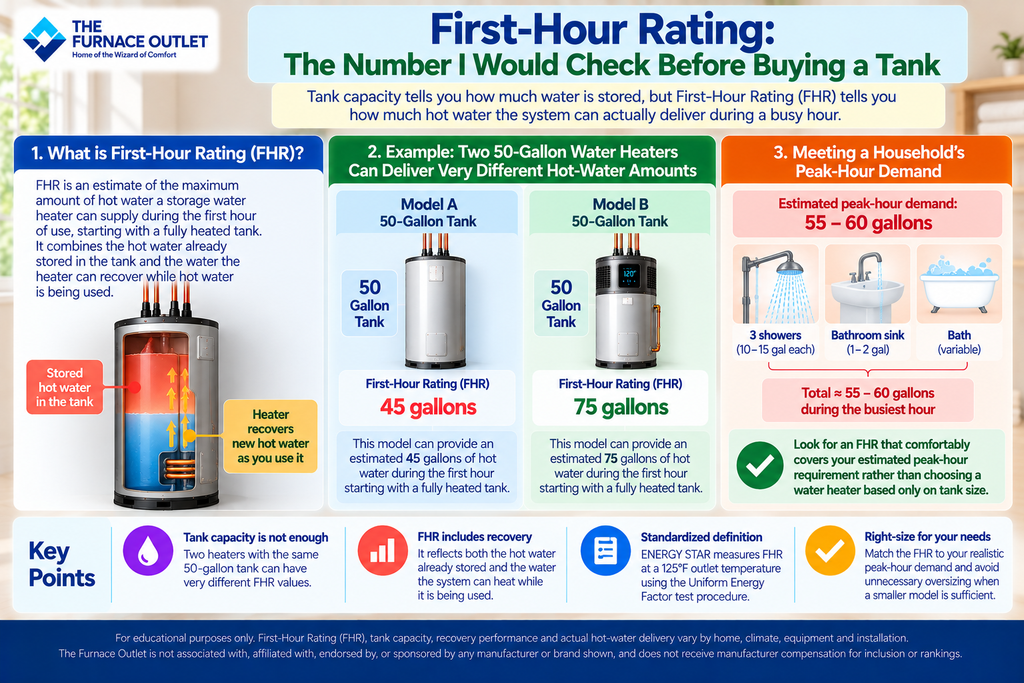 First-Hour Rating The Number I Would Check Before Buying a Tank