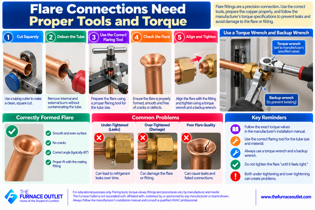 Flare Connections Need Proper Tools and Torque