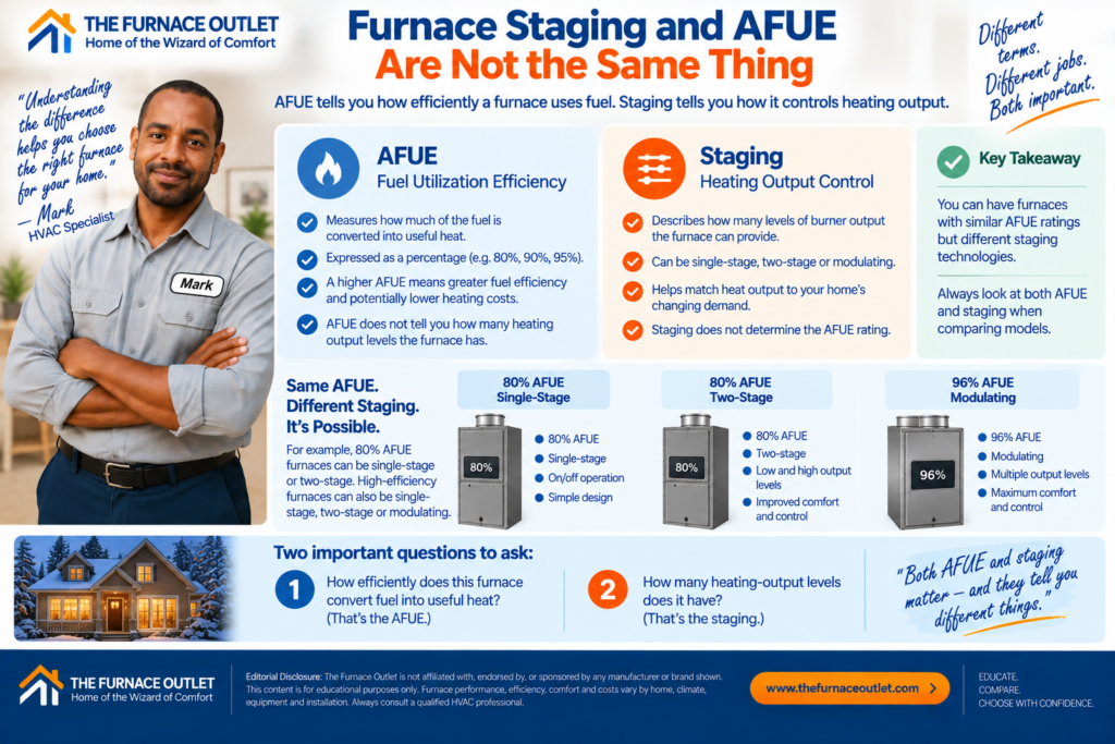 Furnace Staging and AFUE Are Not the Same Thing