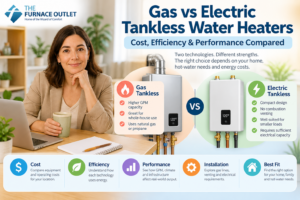 Gas vs Electric Tankless Water Heaters: Cost, Efficiency & Performance Compared