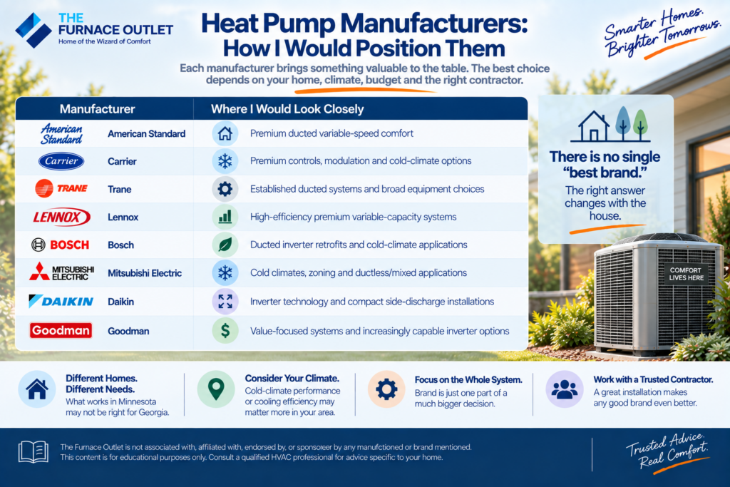 Heat Pump Manufacturers: How I Would Position Them