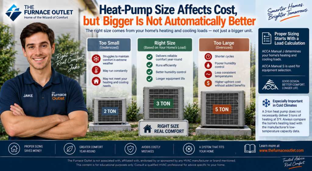 Heat-Pump Size Affects Cost, but Bigger Is Not Automatically Better