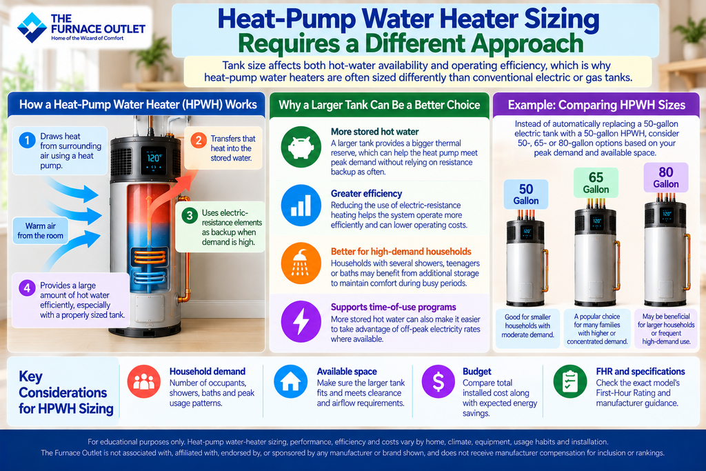 Heat-Pump Water Heater Sizing Requires a Different Approach