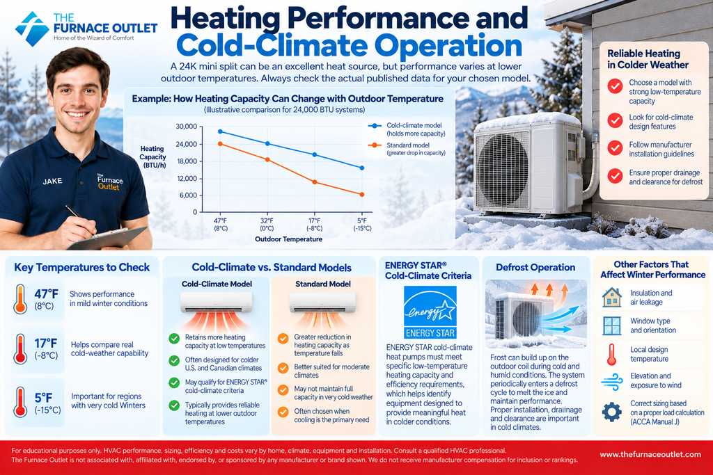 Heating Performance and Cold-Climate Operation