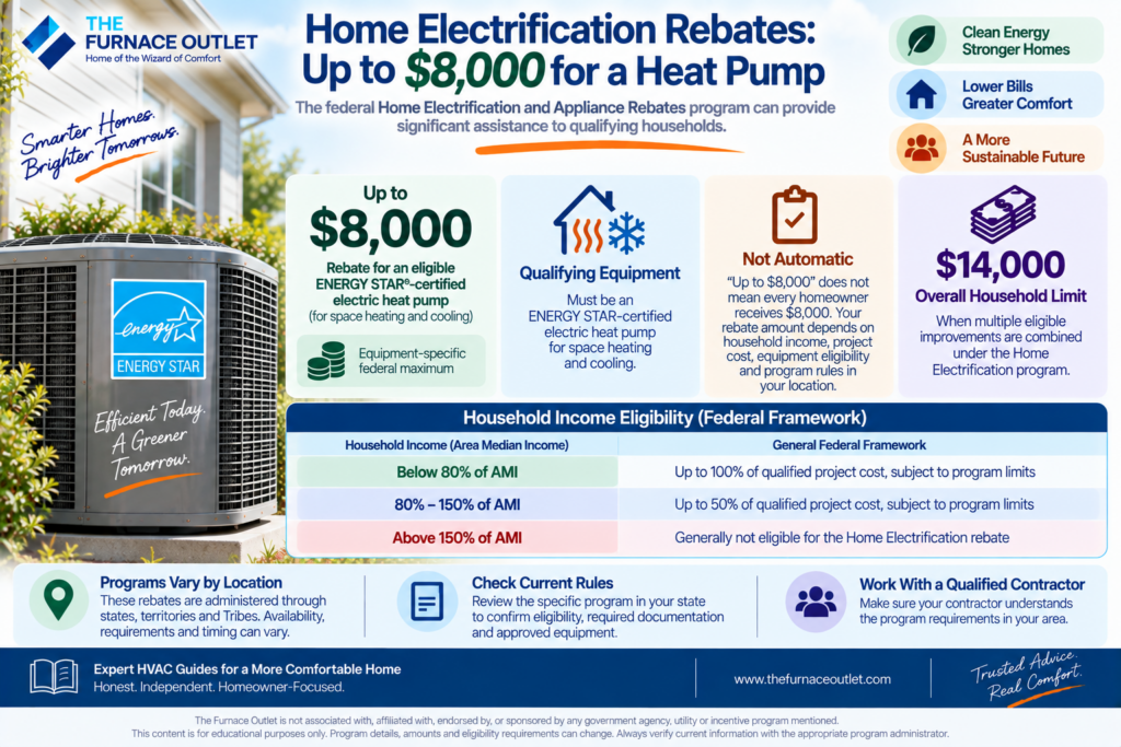 Home Electrification Rebates: Up to $8,000 for a Heat Pump