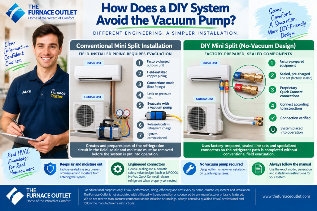 How Does a DIY System Avoid the Vacuum Pump
