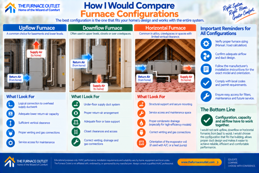 How I Would Compare Furnace Configurations