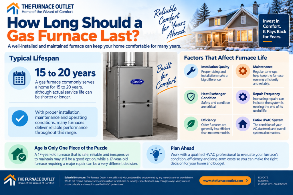 How Long Should a Gas Furnace Last