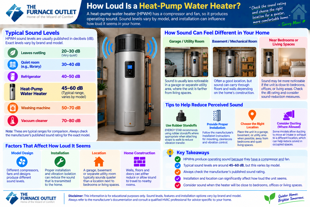 How Loud Is a Heat-Pump Water Heater