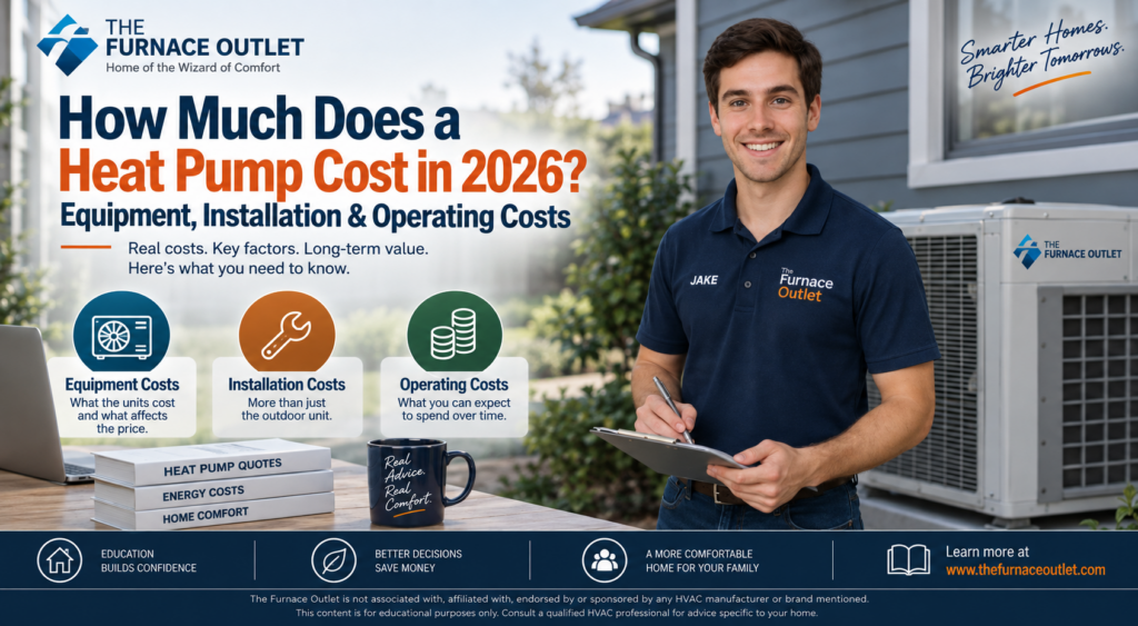 How Much Does a Heat Pump Cost in 2026? Equipment, Installation & Operating Costs