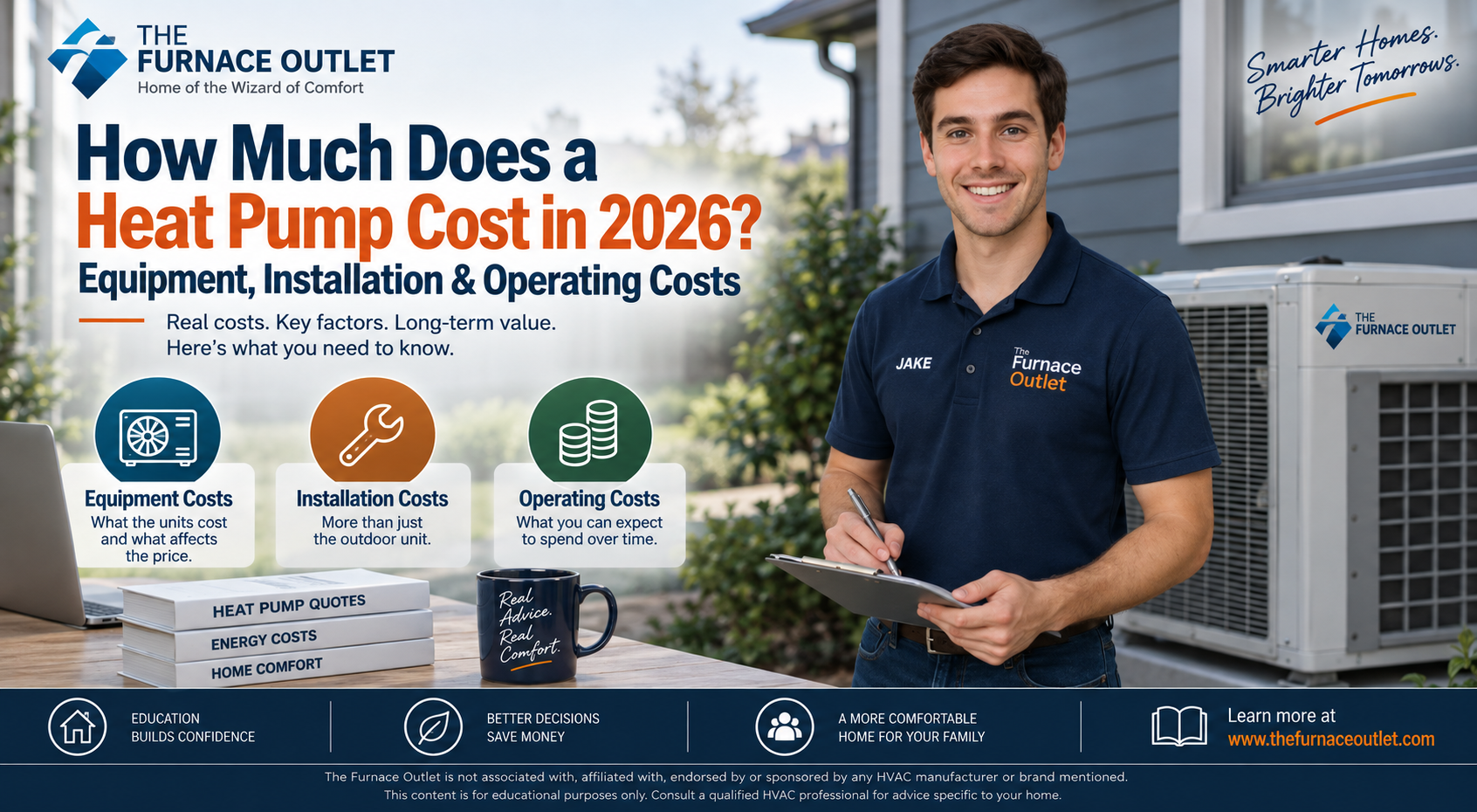 How Much Does a Heat Pump Cost in 2026? Equipment, Installation & Operating Costs