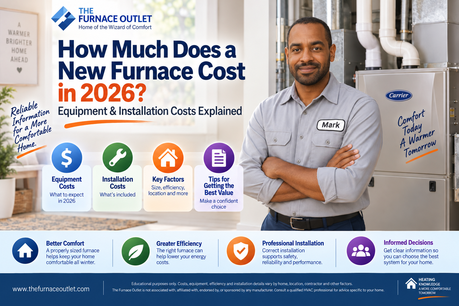 How Much Does a New Furnace Cost in 2026 Equipment & Installation Costs Explained