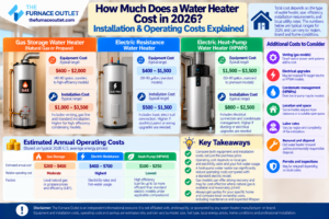 How Much Does a Water Heater Cost in 2026 Installation & Operating Costs Explained