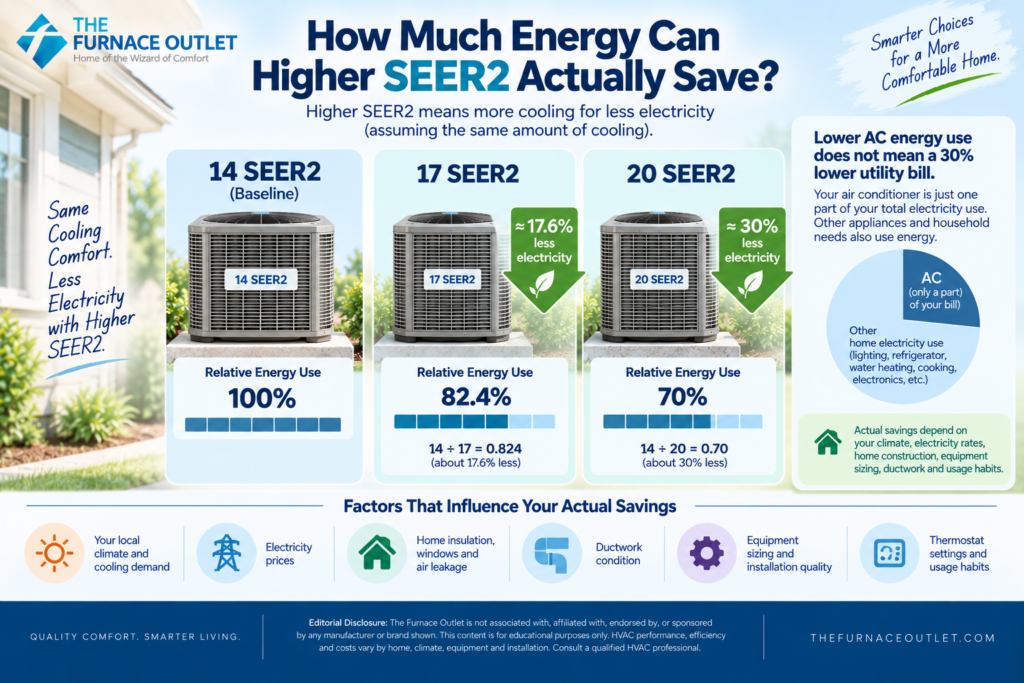 How Much Energy Can Higher SEER2 Actually Save