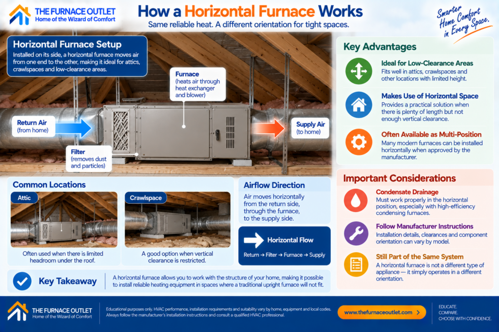 How a Horizontal Furnace Works