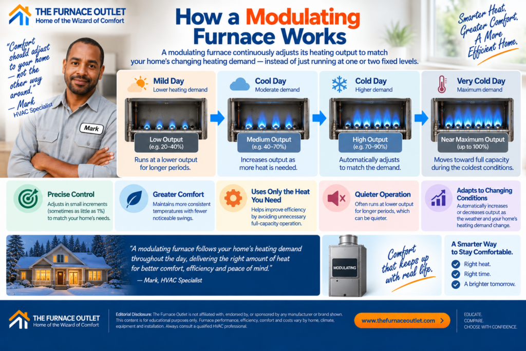 How a Modulating Furnace Works