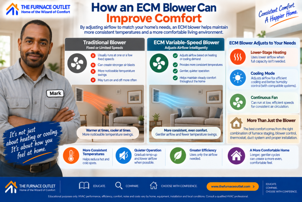 How an ECM Blower Can Improve Comfort