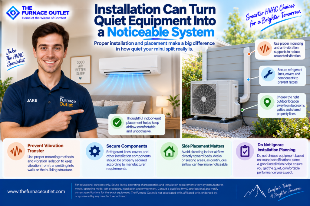 Installation Can Turn Quiet Equipment Into a Noticeable System
