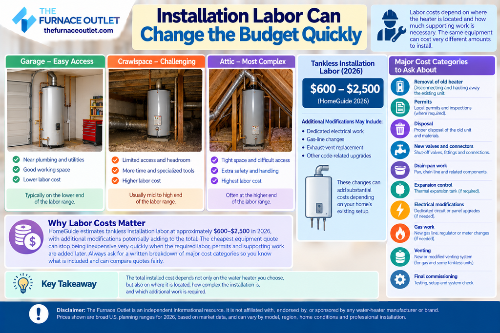 Installation Labor Can Change the Budget Quickly