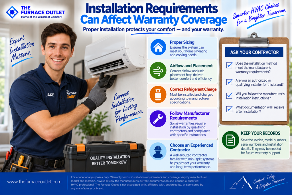 Installation Requirements Can Affect Warranty Coverage