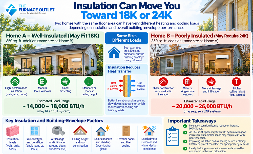 Insulation Can Move You Toward 18K or 24K
