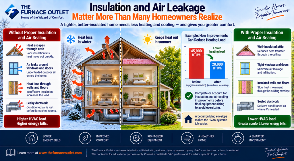 Insulation and Air Leakage Matter More Than Many Homeowners Realize