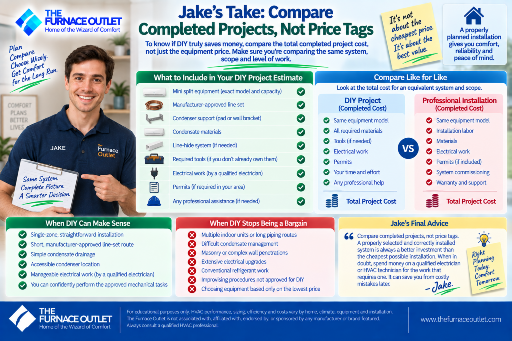 Jake's Take Compare Completed Projects, Not Price Tags