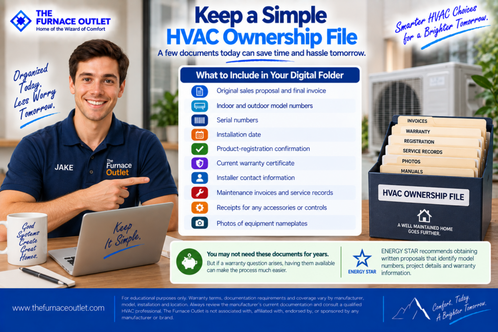 Keep a Simple HVAC Ownership File