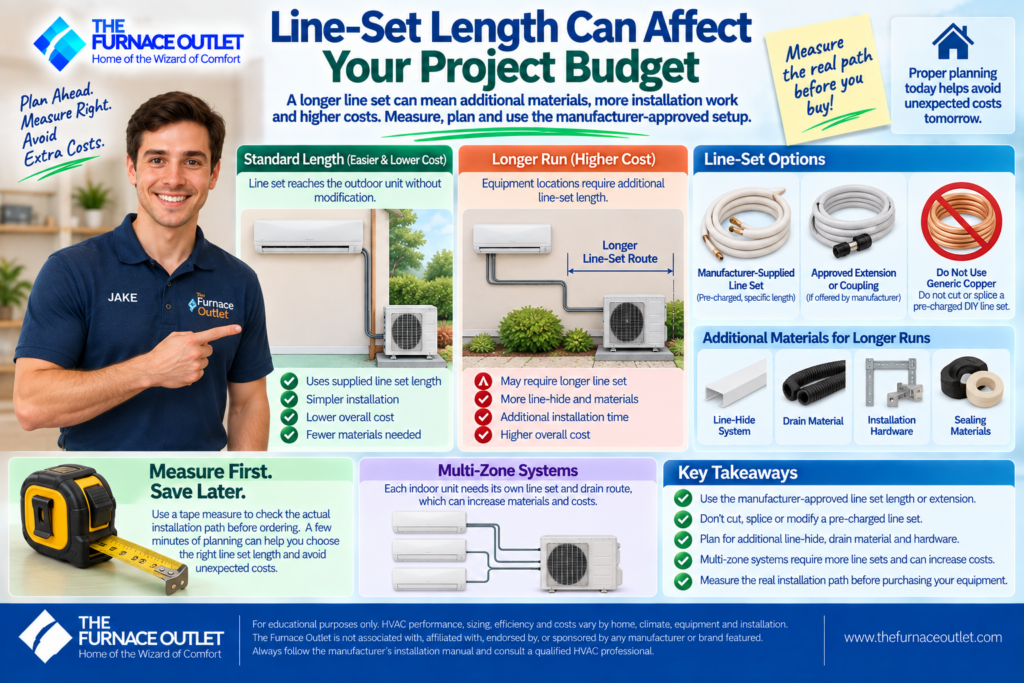 Line-Set Length Can Affect Your Project Budget