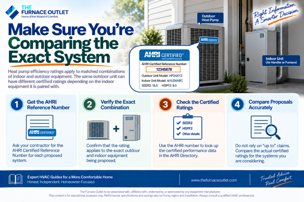 Make Sure You're Comparing the Exact System