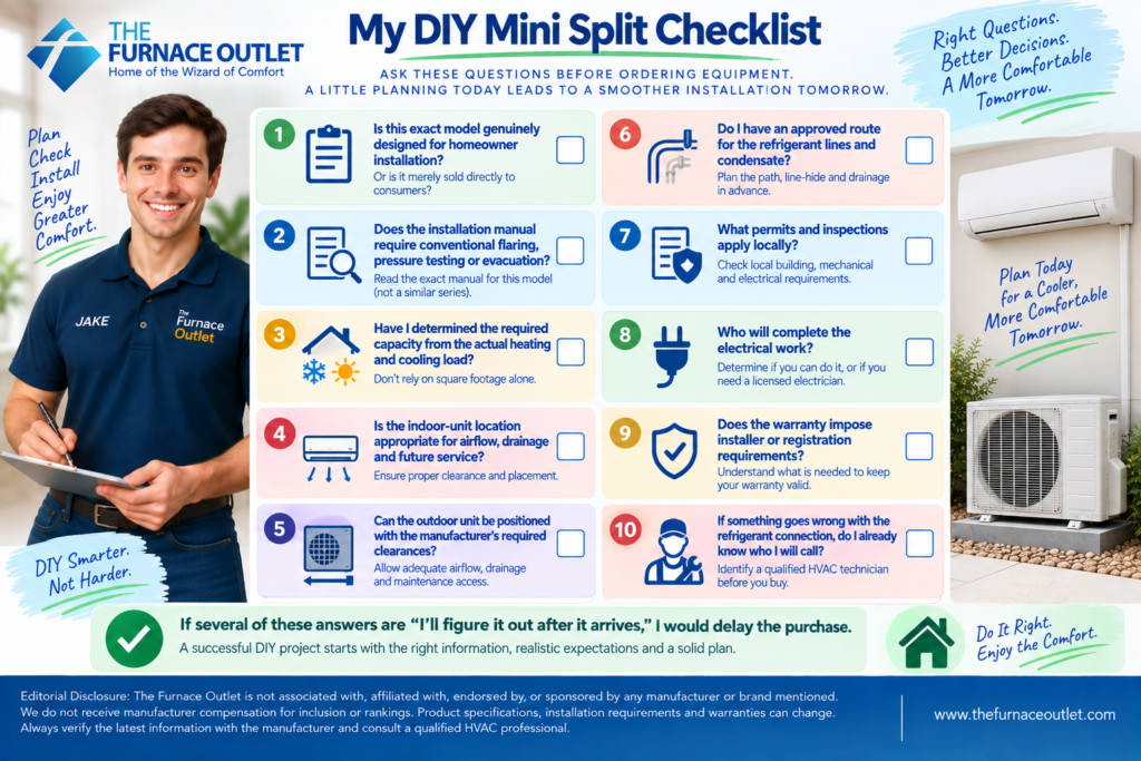 My DIY Mini Split Checklist