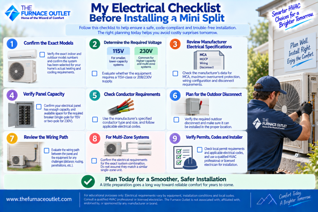 My Electrical Checklist Before Installing a Mini Split
