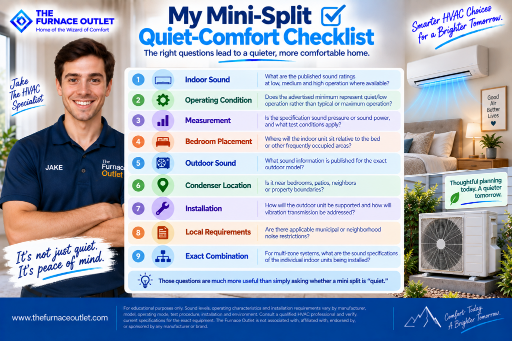 My Mini-Split Quiet-Comfort Checklist