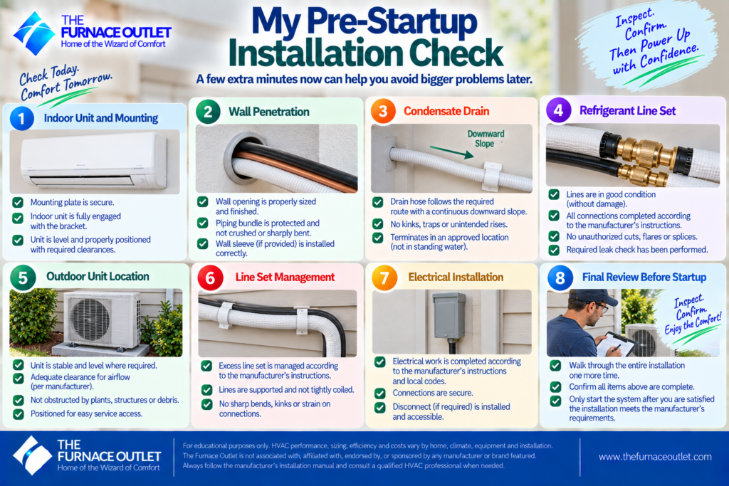 My Pre-Startup Installation Check