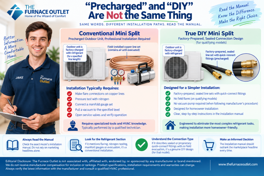 “Precharged” and “DIY” Are Not the Same Thing