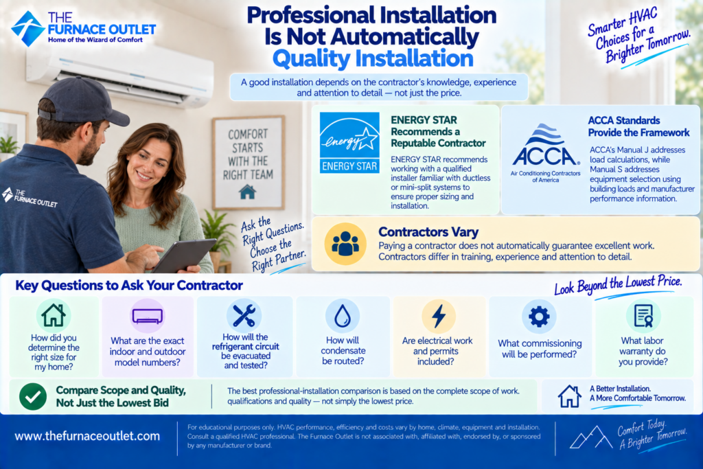 Professional Installation Is Not Automatically Quality Installation