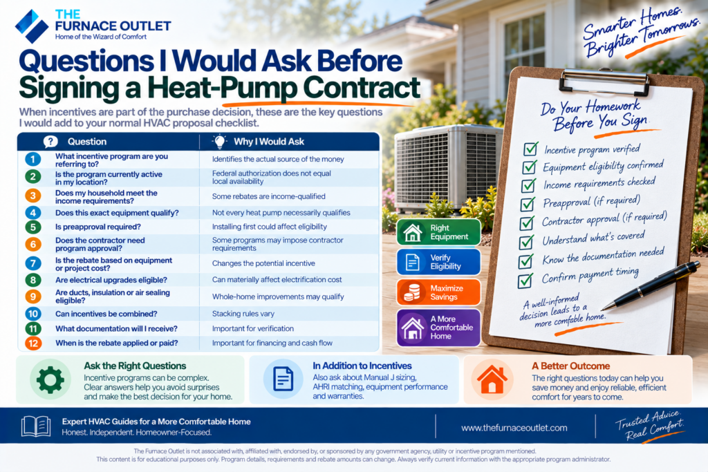 Questions I Would Ask Before Signing a Heat-Pump Contract