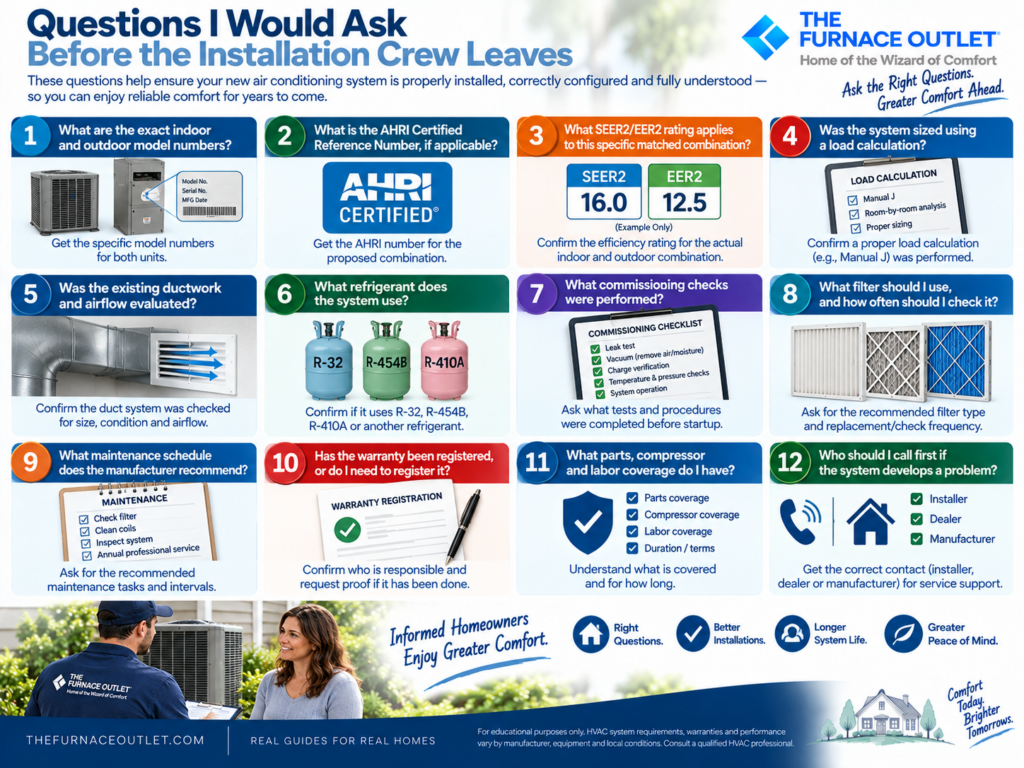 Questions I Would Ask Before the Installation Crew Leaves