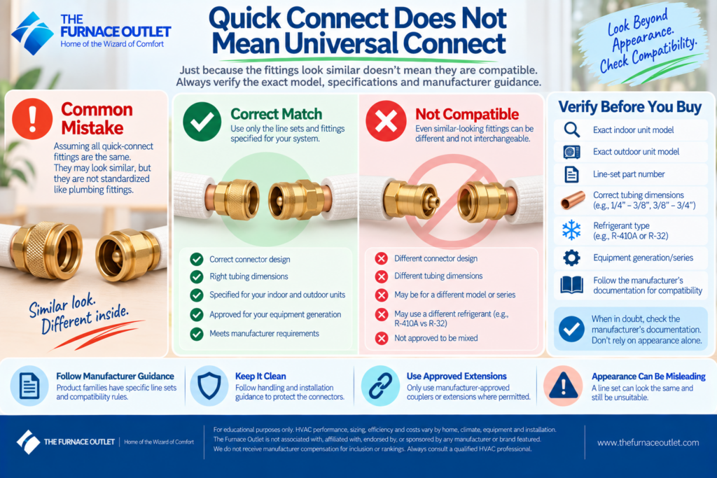 Quick Connect Does Not Mean Universal Connect