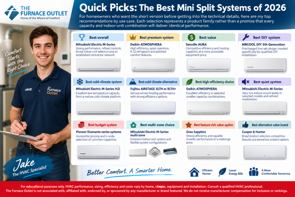 Quick Picks The Best Mini Split Systems of 2026