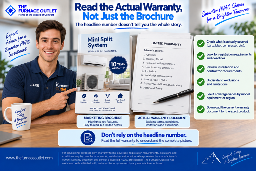 Read the Actual Warranty, Not Just the Brochure