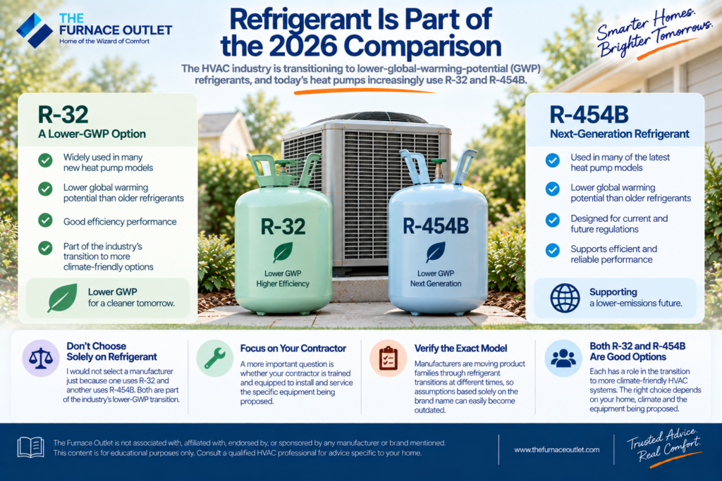 Refrigerant Is Part of the 2026 Comparison